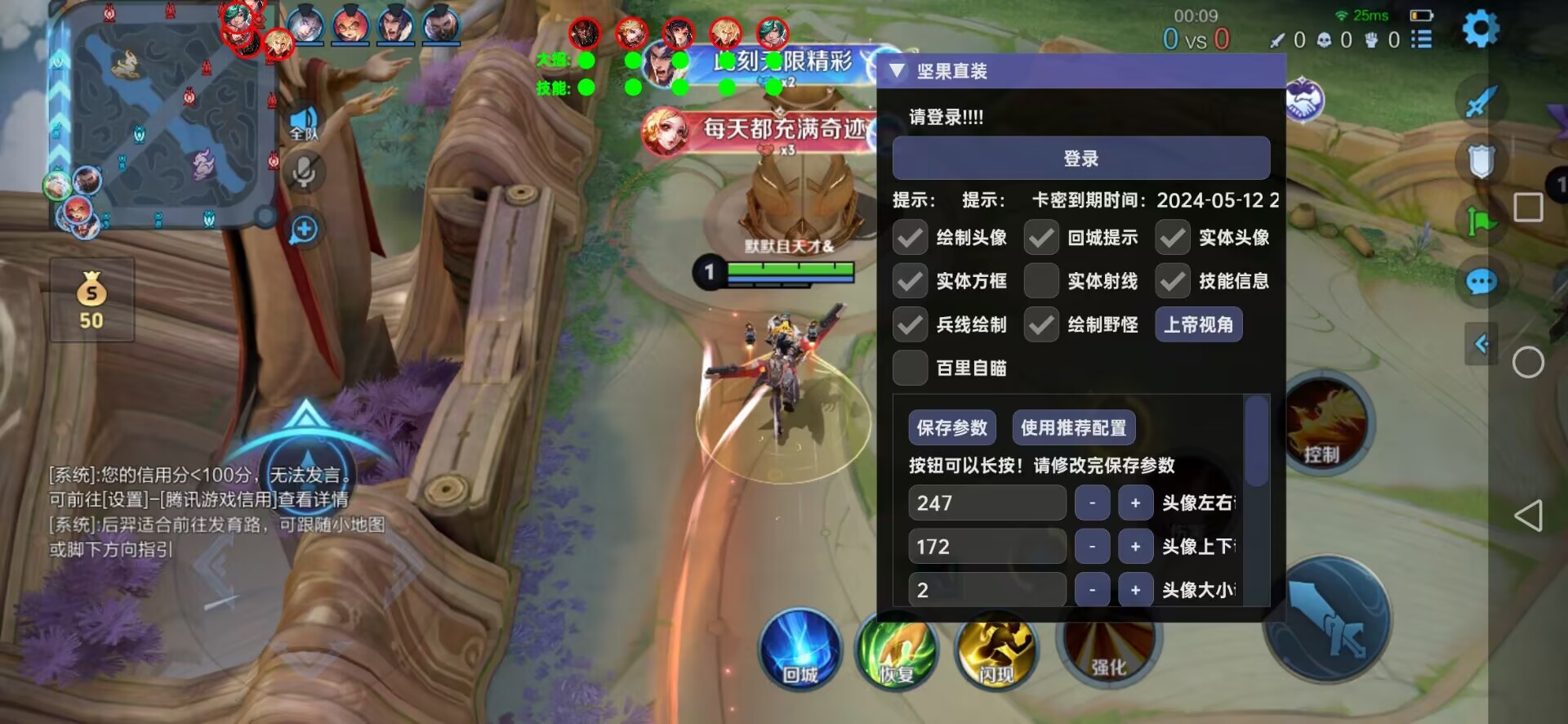 王者荣耀【坚果内部直装】辅助外挂