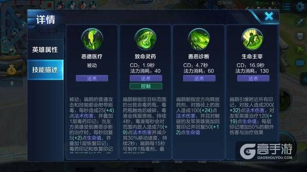 王者荣耀攻略_能毒能奶！王者荣耀扁鹊实战技巧分享  第2张